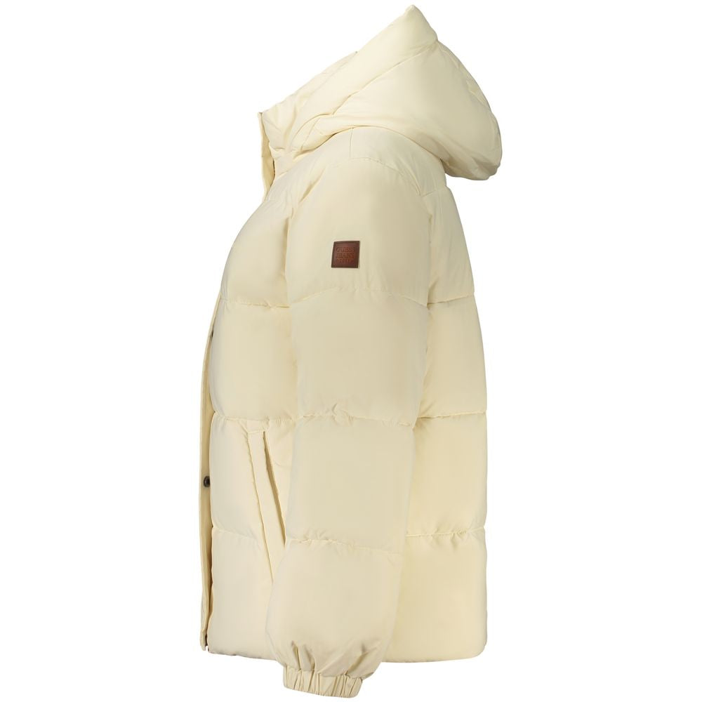 Guess Jeans Cream Women's Jacket