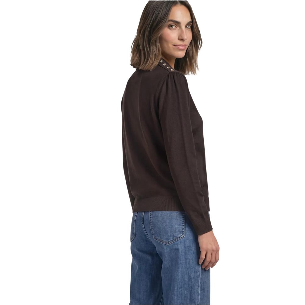Street One Brown Viscose Sweatshirt
