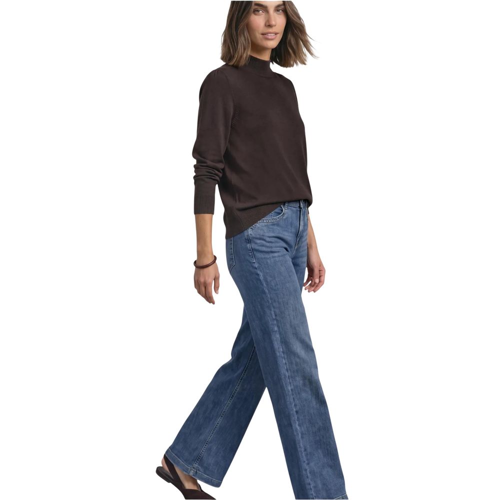Street One Brown Viscose Sweatshirt