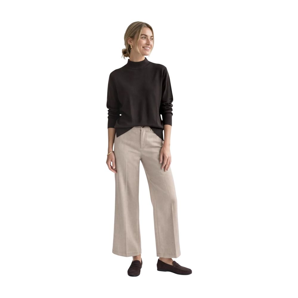 Street One Brown Viscose Turtleneck