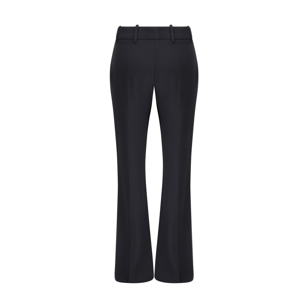 Alexander McQueen Black Flared Pants