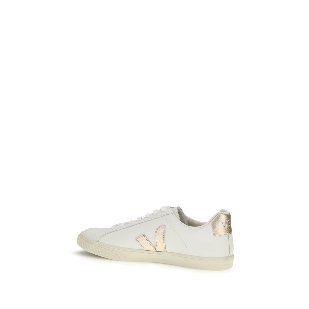 Veja White Low Top Sneakers