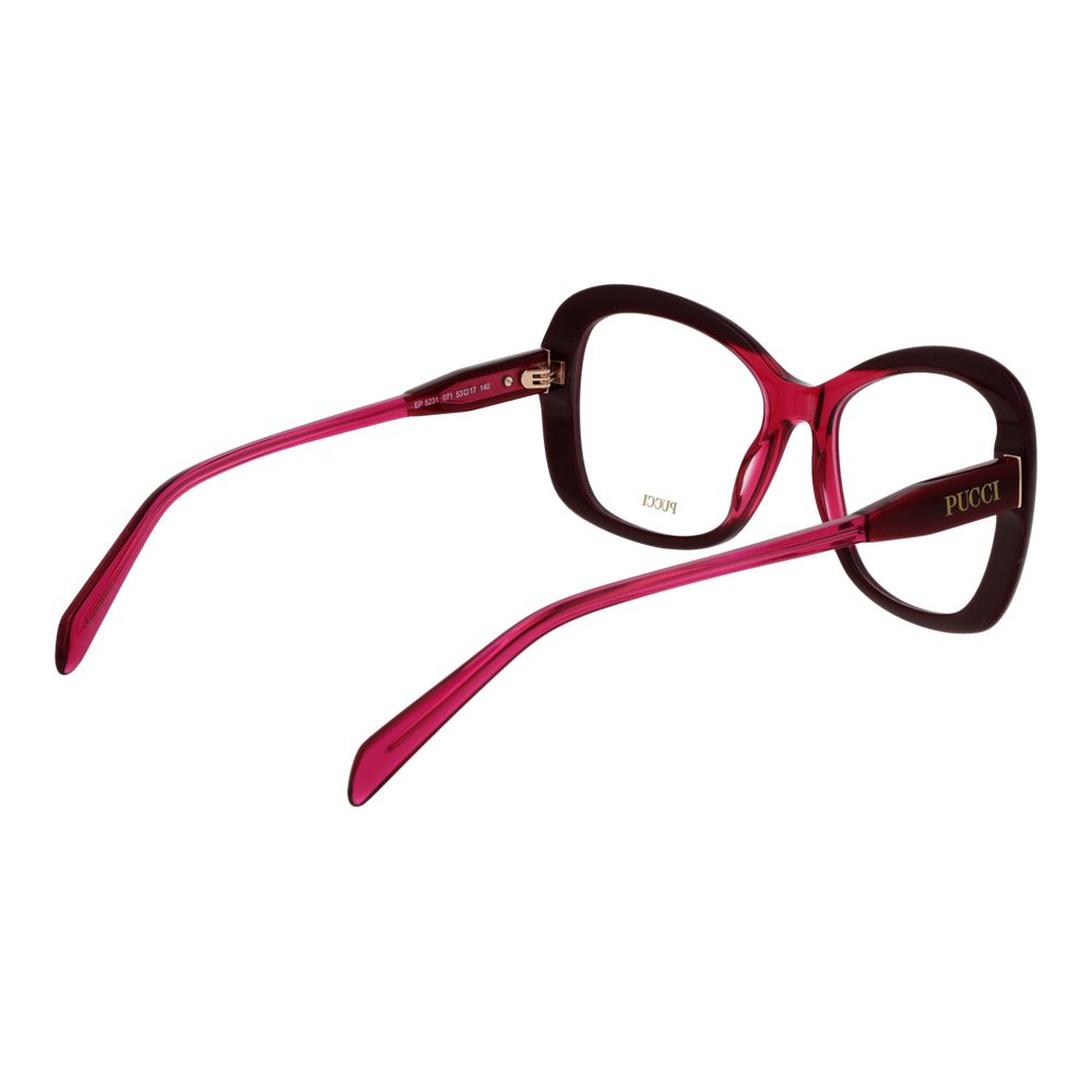 Emilio Pucci Burgundy Glasses (Frames)