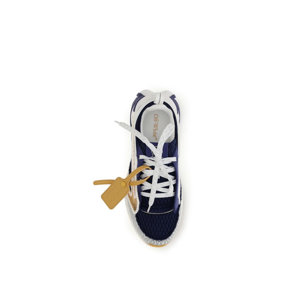 Off-White Fabric Athletic Sneakers