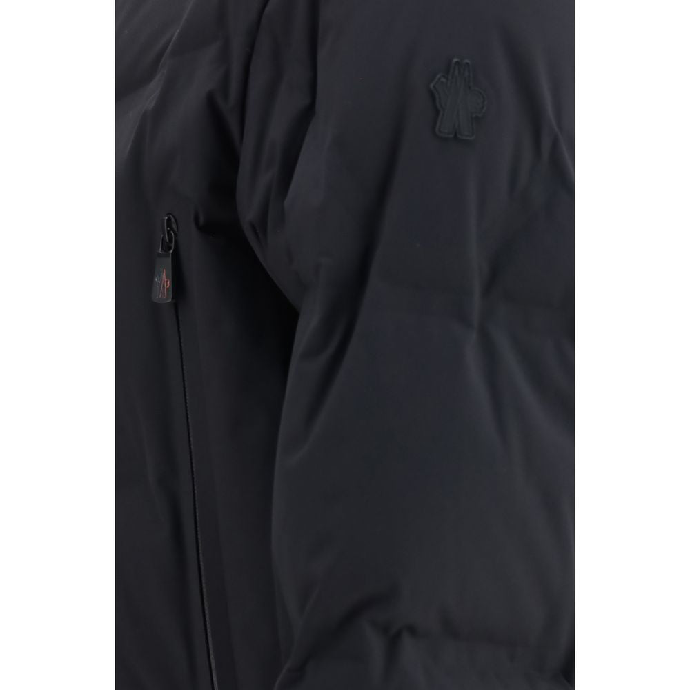 Moncler Grenoble Black Full-Length Jacket