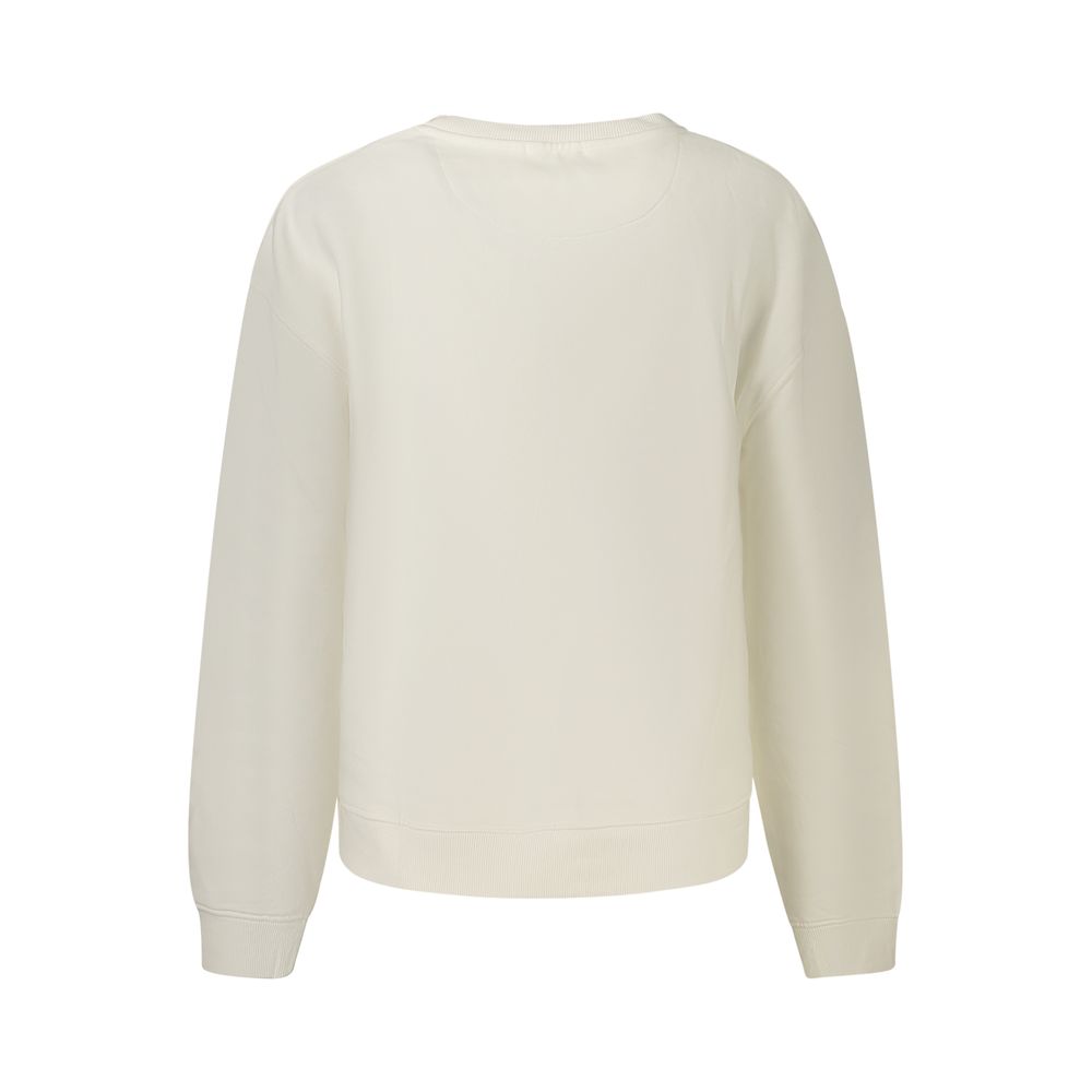 Pepe Jeans White Cotton Women's Sweatshirt