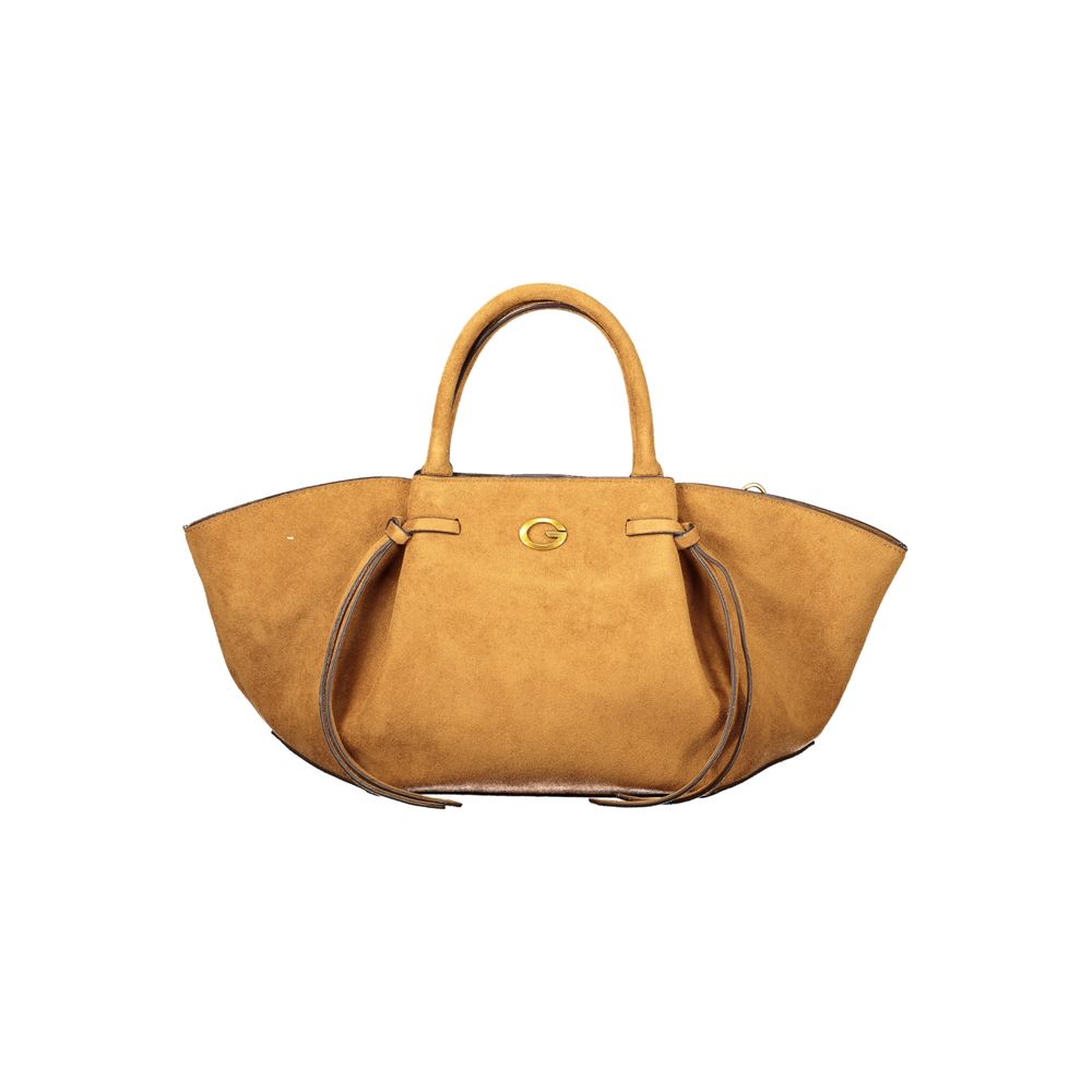 Guess Jeans Brown Women's Bag with Adjustable Shoulder Strap
