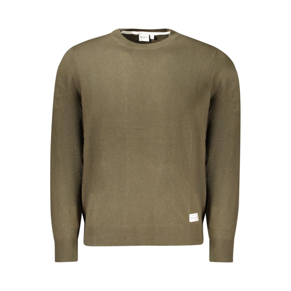 Pepe Jeans Green Cotton Mens Sweater