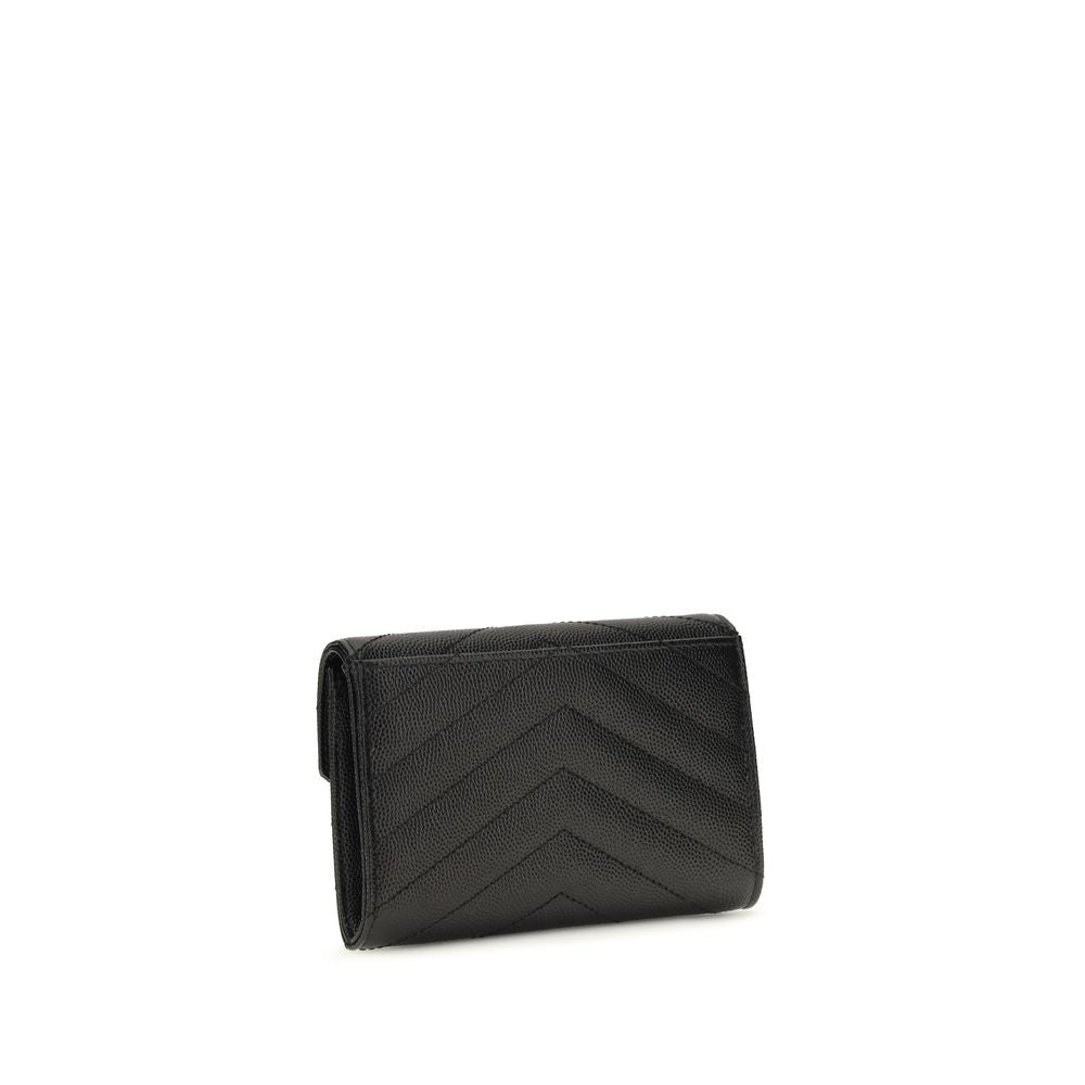 Saint Laurent Black Aries Wallet