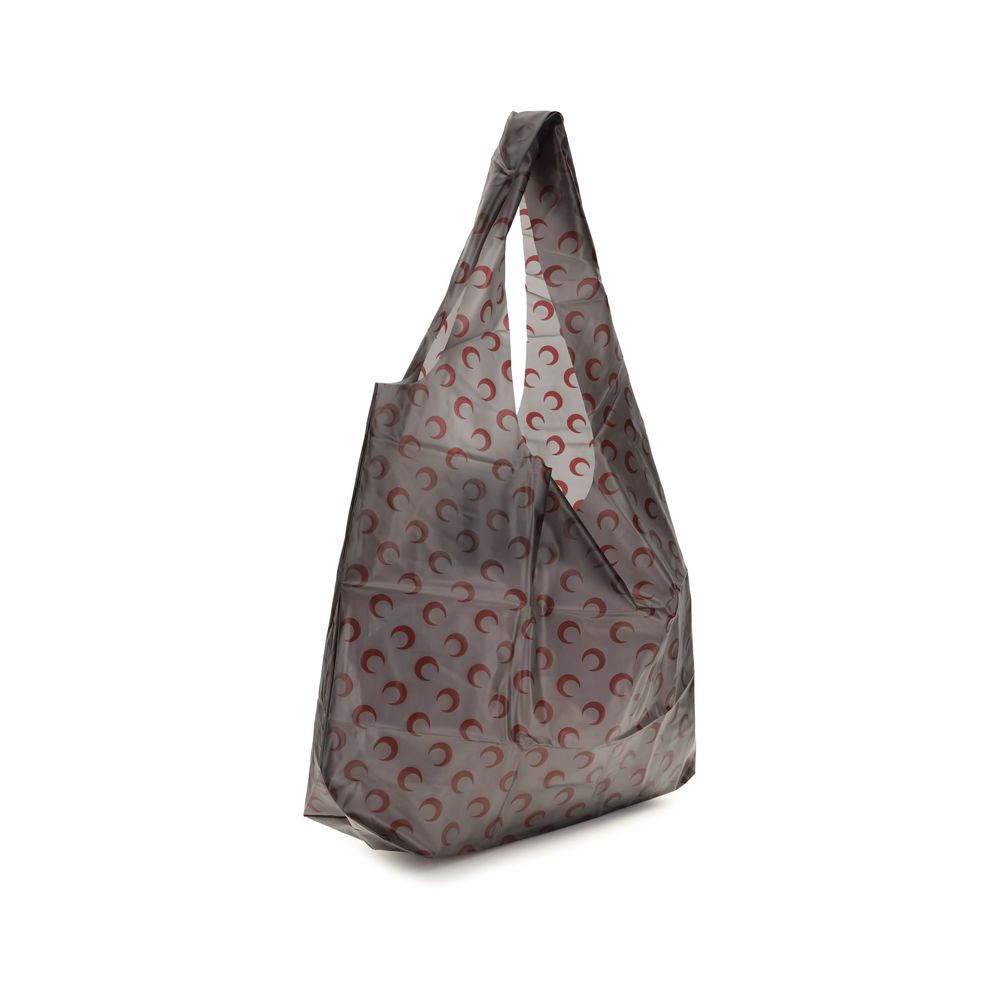 Marine Serre Black Shoulder Bag