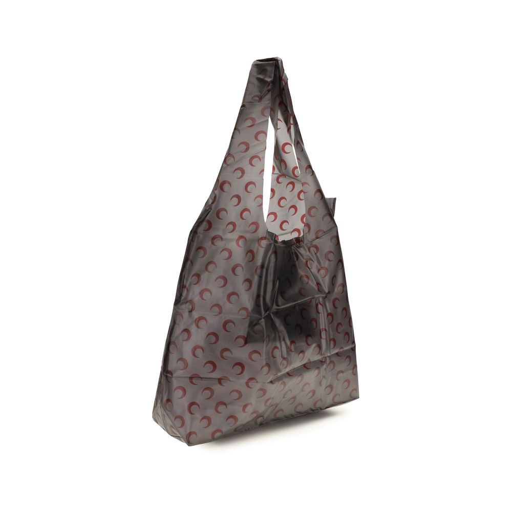 Marine Serre Black Shoulder Bag