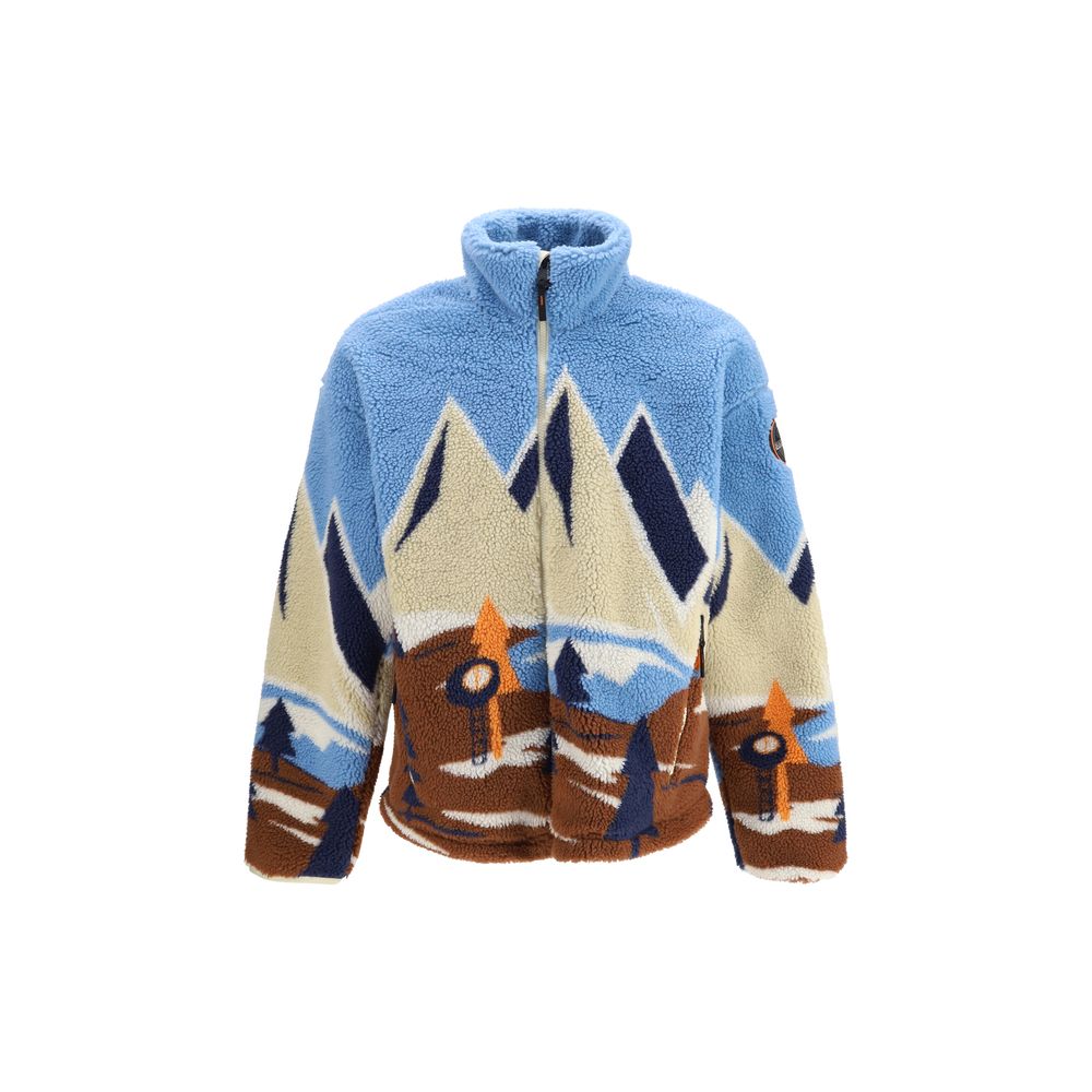 Napapijri Blue Recycled Shell Jacket