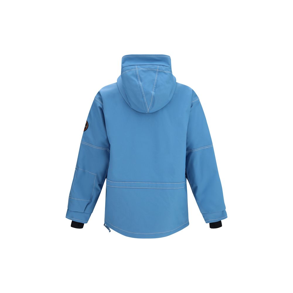 Napapijri Blue Polyamide Shell Jacket
