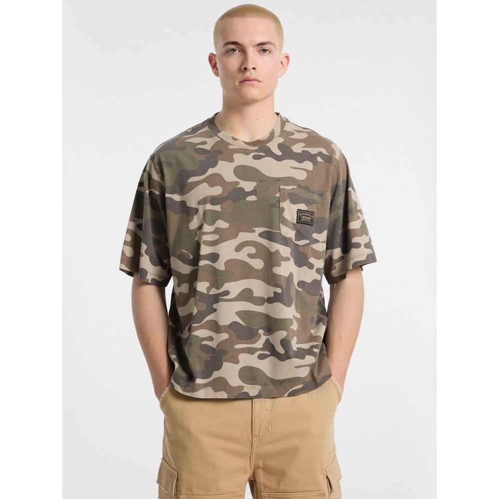 Guess Green Cotton T-Shirt