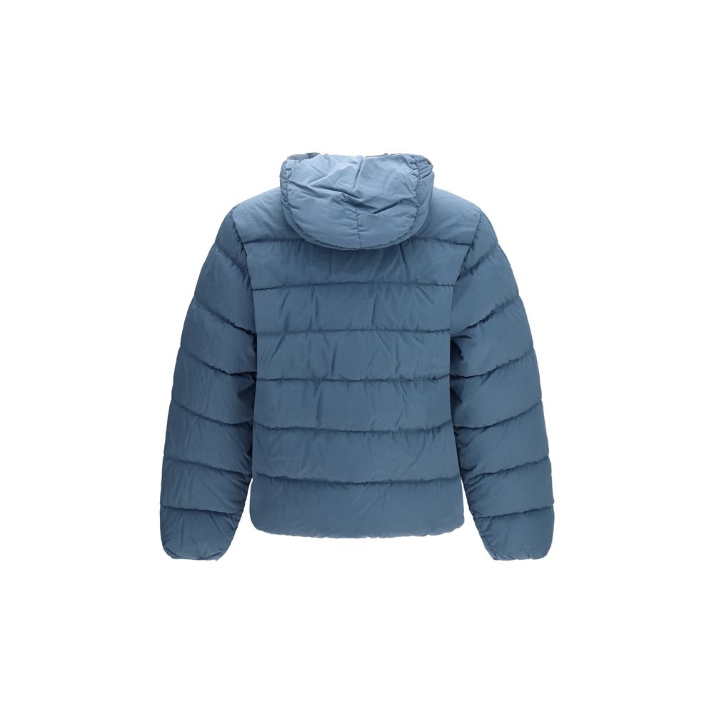 C.P. Company Blue Polyamide Full-Length Jacket