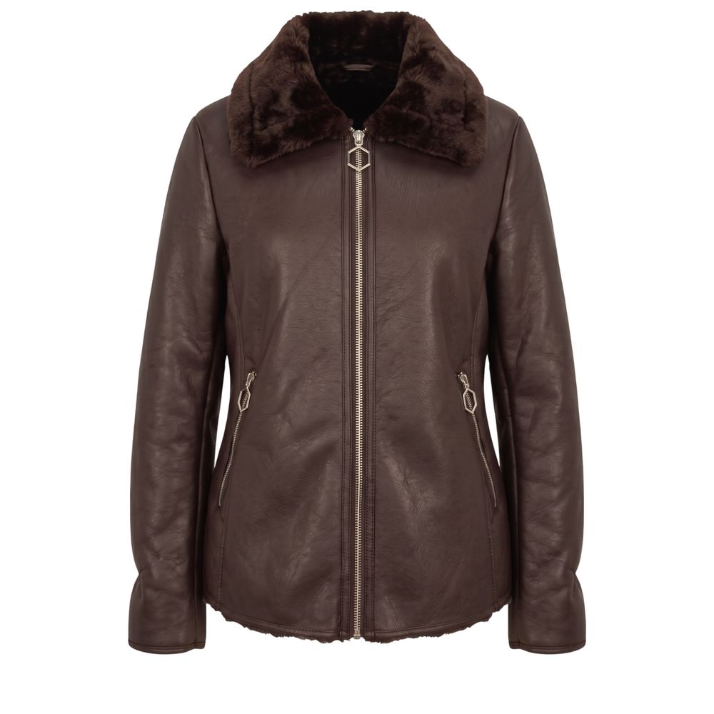 Baldinini Trend Brown Women Jacket