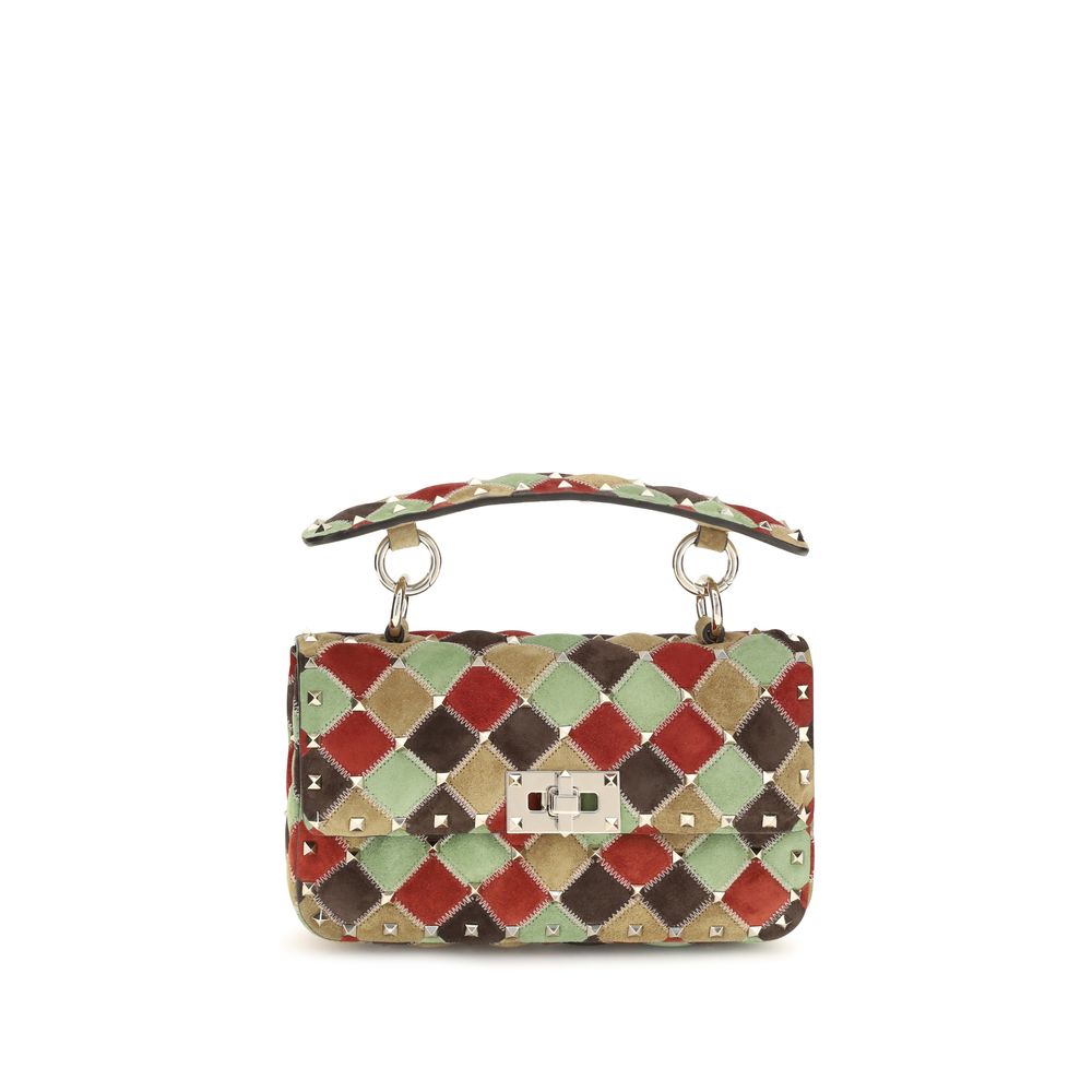 Valentino Garavani Suede Leather Shoulder Bag