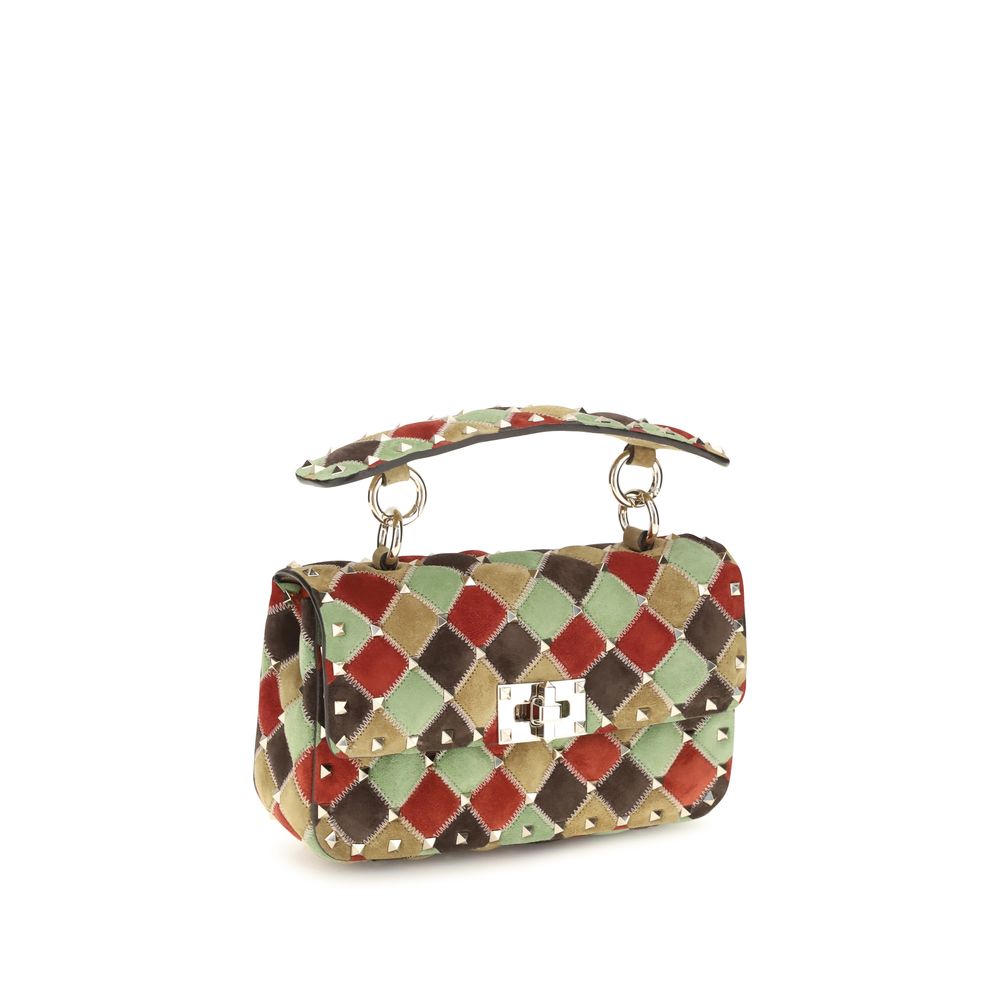Valentino Garavani Suede Leather Shoulder Bag
