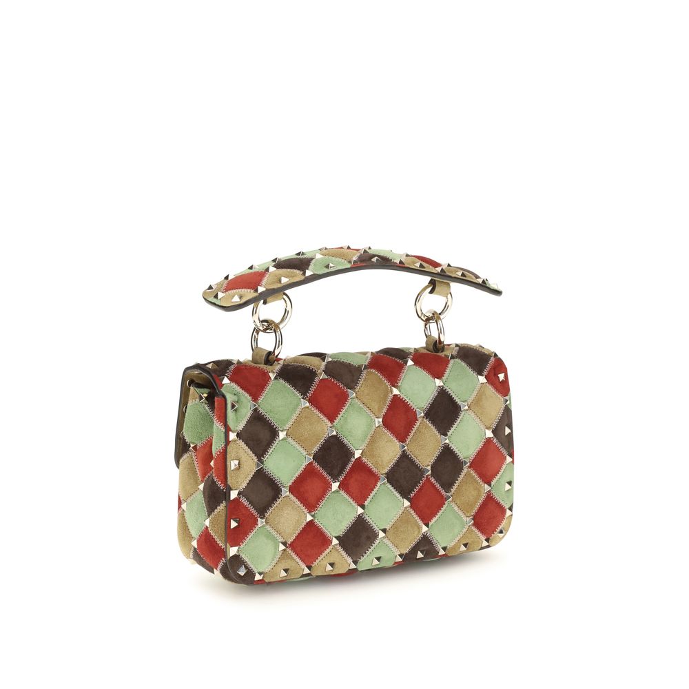 Valentino Garavani Suede Leather Shoulder Bag