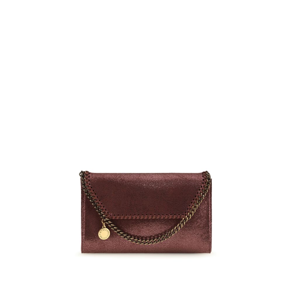 Stella McCartney Burgundy Vegan Leather Shoulder Bag