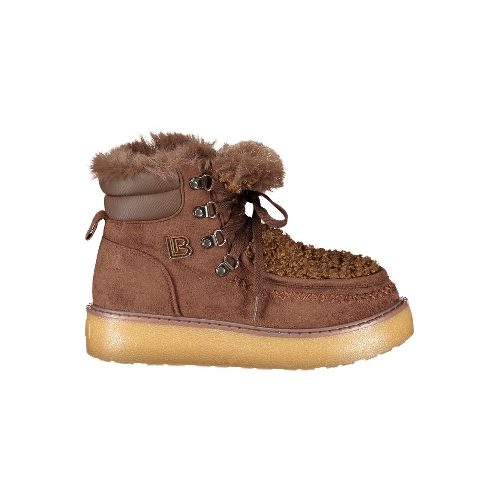 Laura Biagiotti Brown Womens Boot