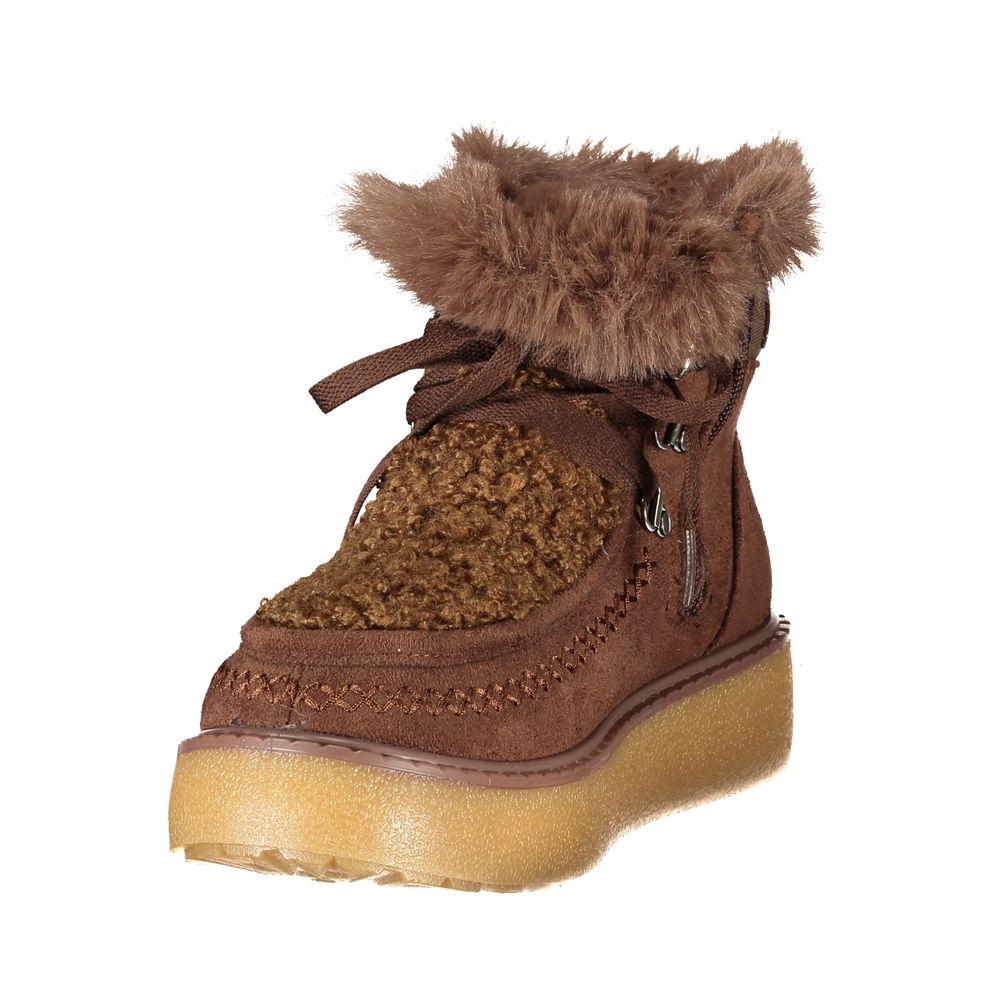 Laura Biagiotti Brown Womens Boot