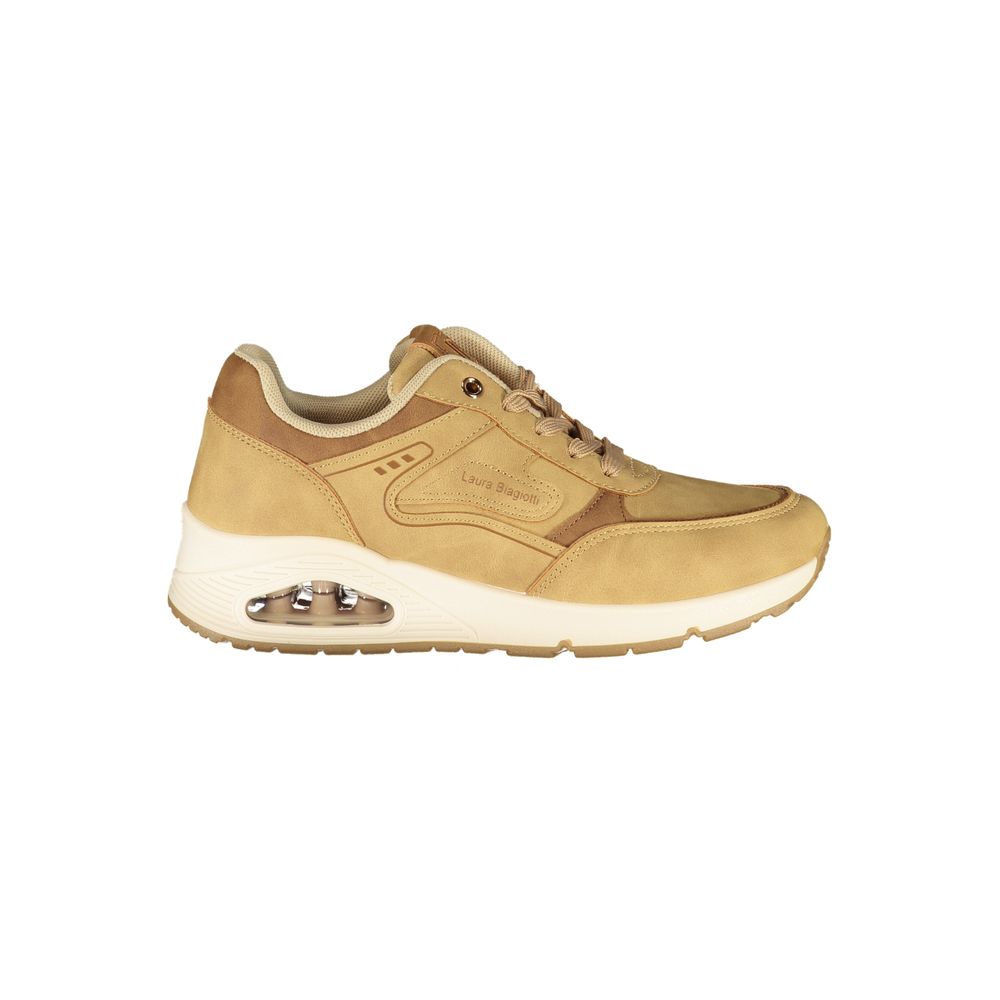 Laura Biagiotti Beige Women's Sneaker