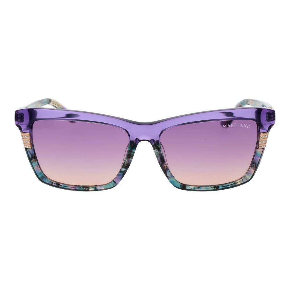 Marciano by Guess Purple Acetate Sunglasses