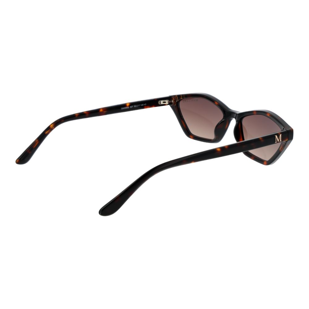Marciano by Guess Brown Plastic Sunglasses