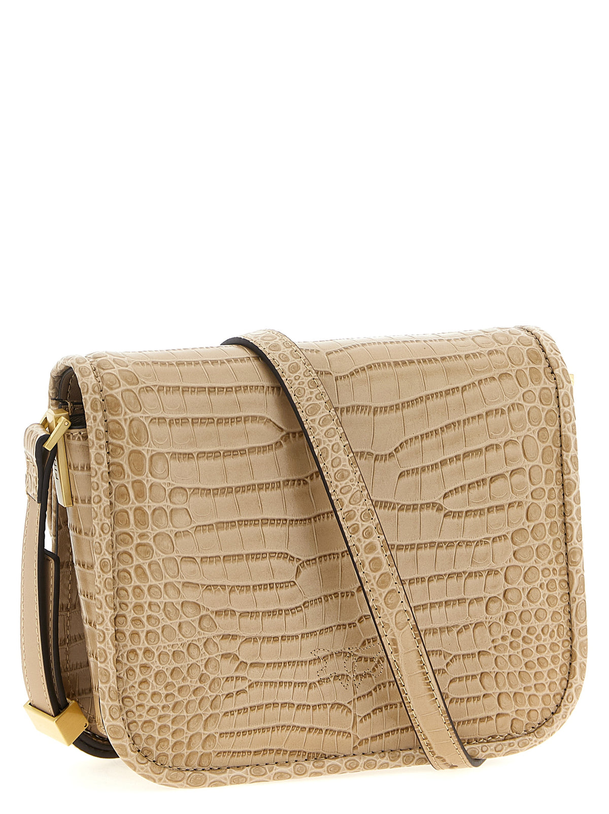PINKO Beige Leather Shoulder Bag