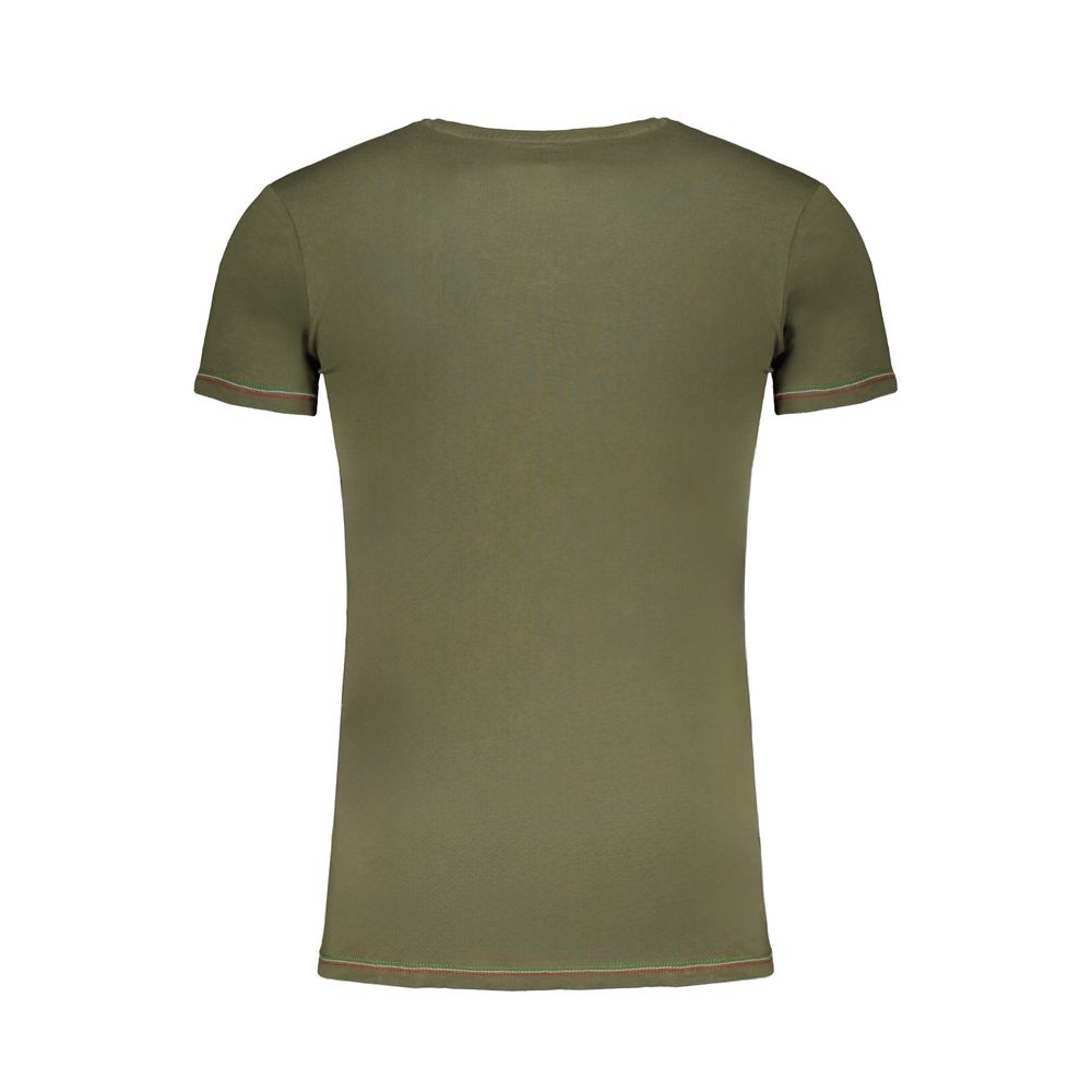 Aeronautica Militare Verde Cotton Men's T-Shirt