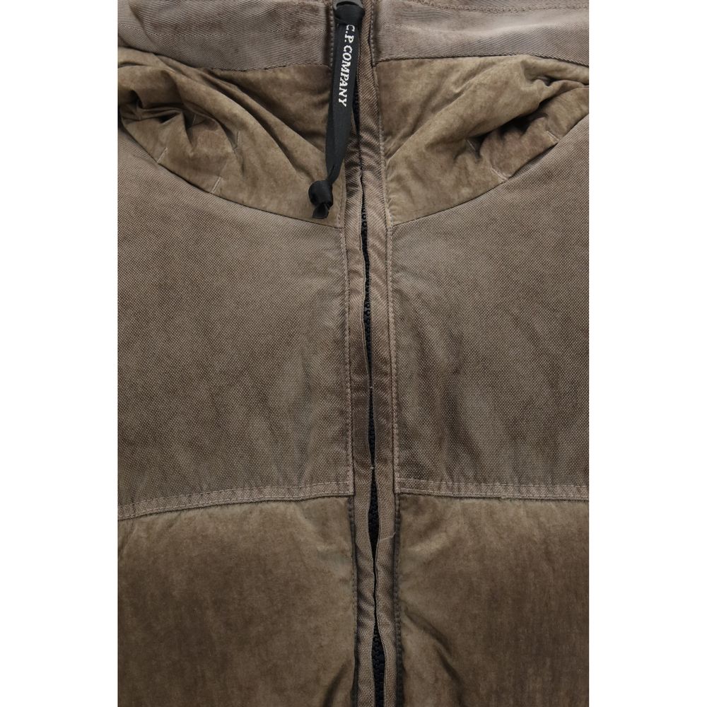 C.P. Company Brown Full-Length Jacket