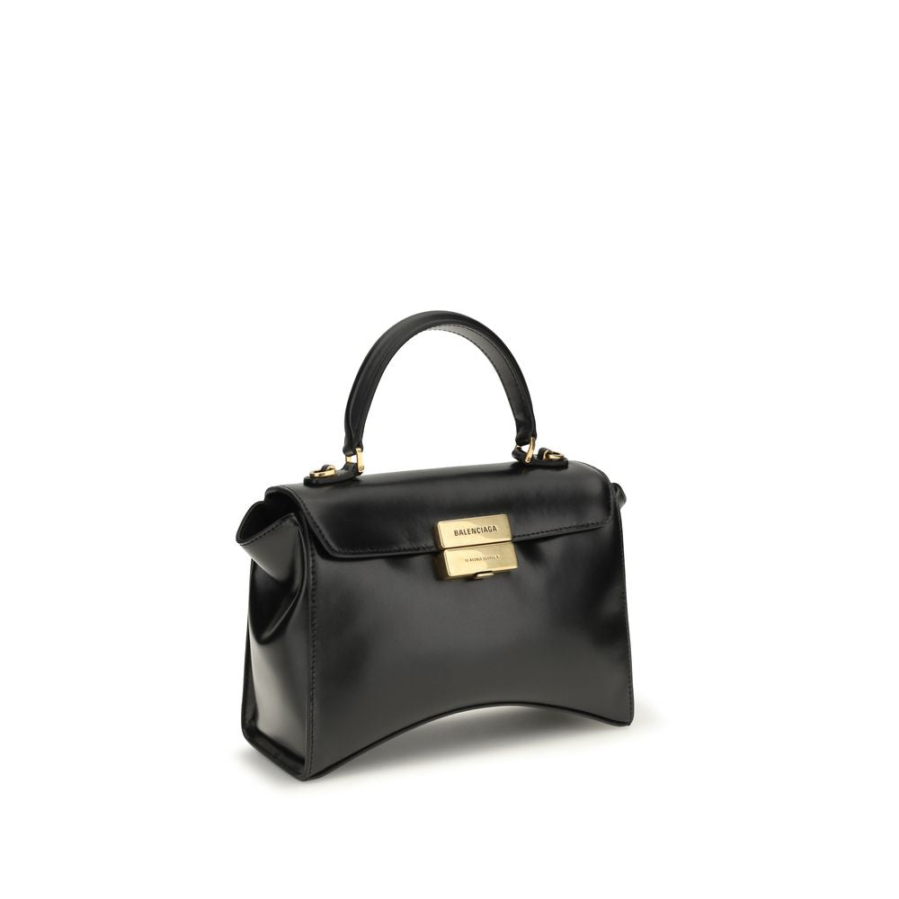 Balenciaga Black Leather Shoulder Bag