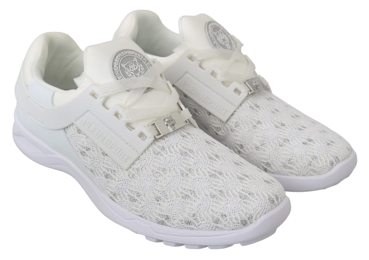 New Philipp Plein White Casual Sneakers Shoes
