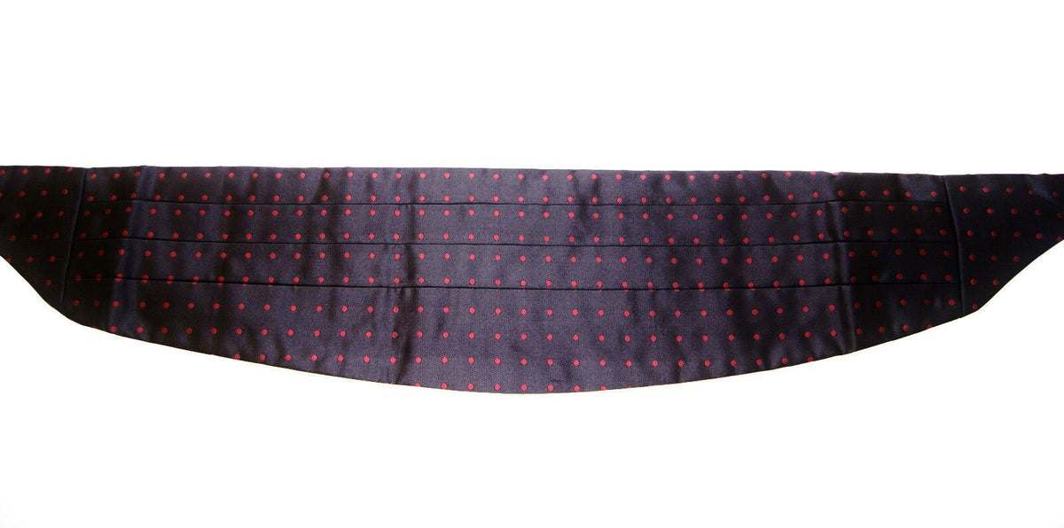 New Dolce & Gabbana Black Waist Tuxedo Smoking Belt Cummerbund