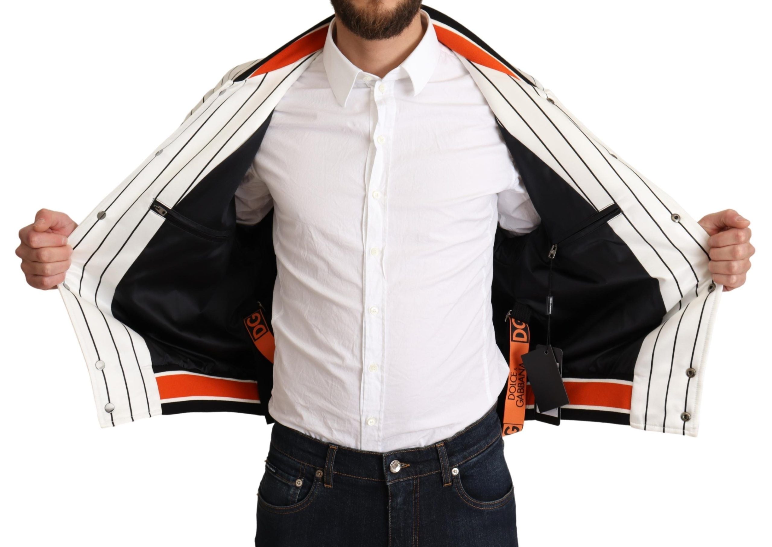New Dolce & Gabbana Bomber King Logo #DGMILLENNIALS Jacket
