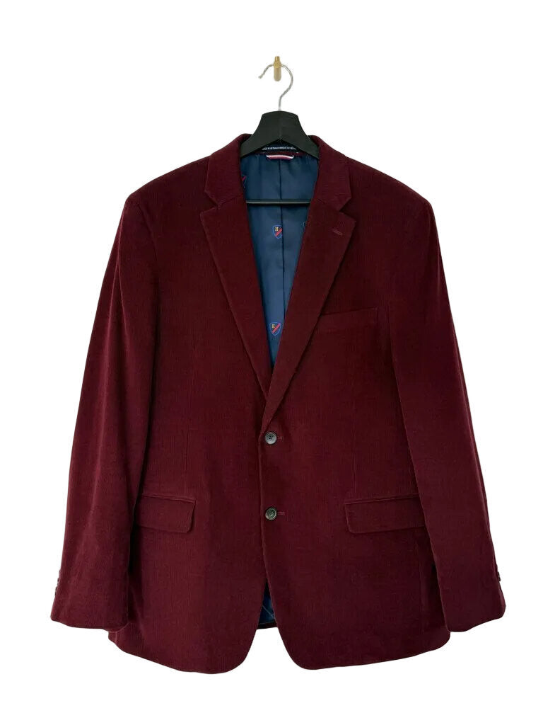 Tommy Hilfiger Burgundy Men's Blazer