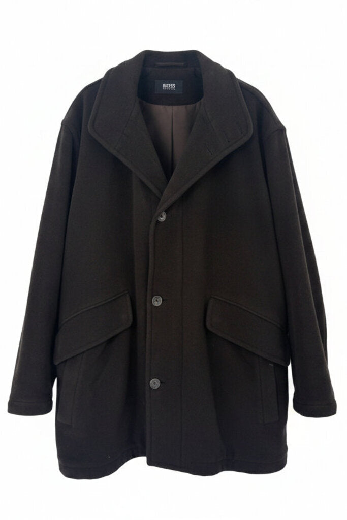 Hugo Boss Brown Overcoat