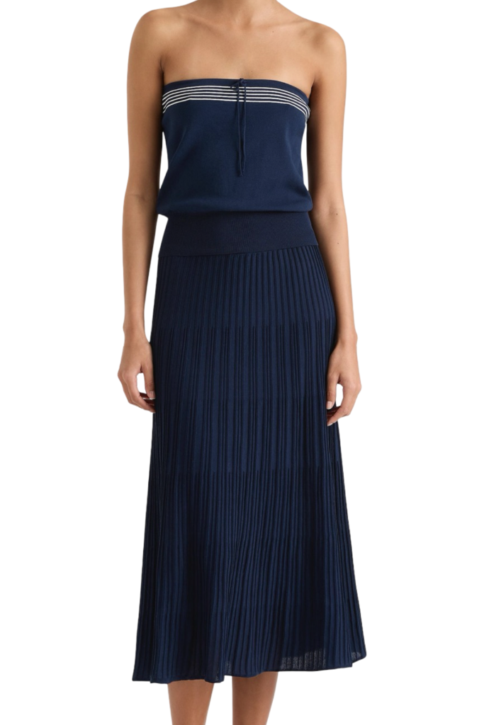 Faithfull Citara Drawstring Midi Skirt