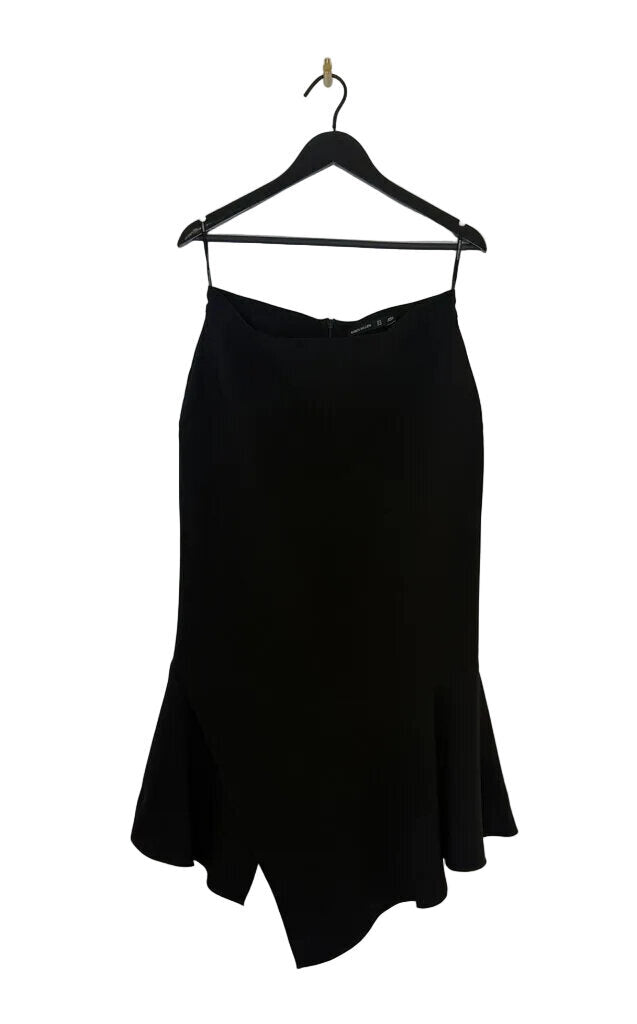 Black Flared Skirt