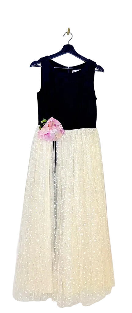 Red Valentino Floral Tulle Gown