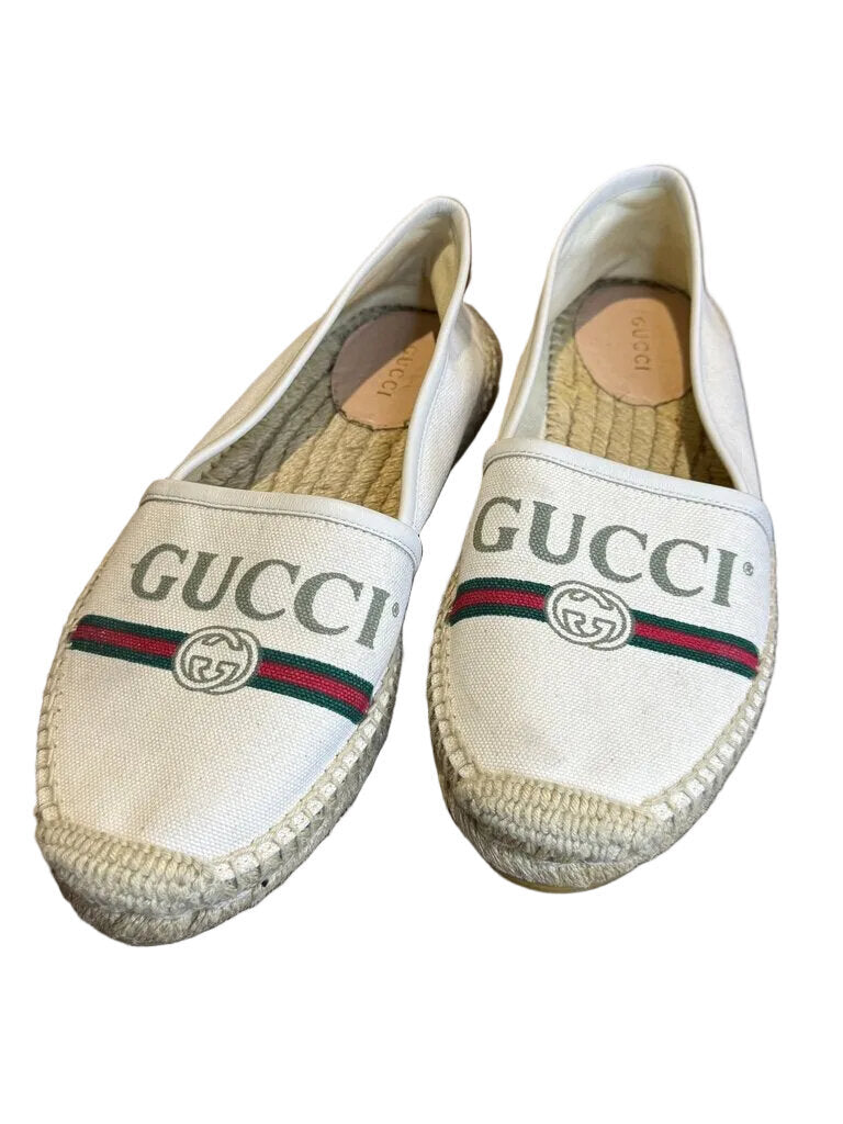 Gucci Canvas Espadrilles