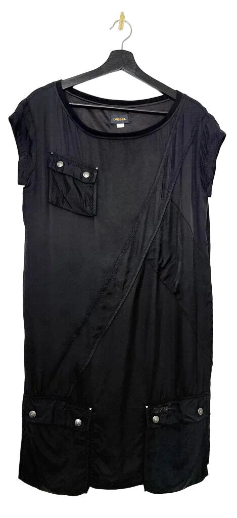 Diesel Black Dress with Pockets