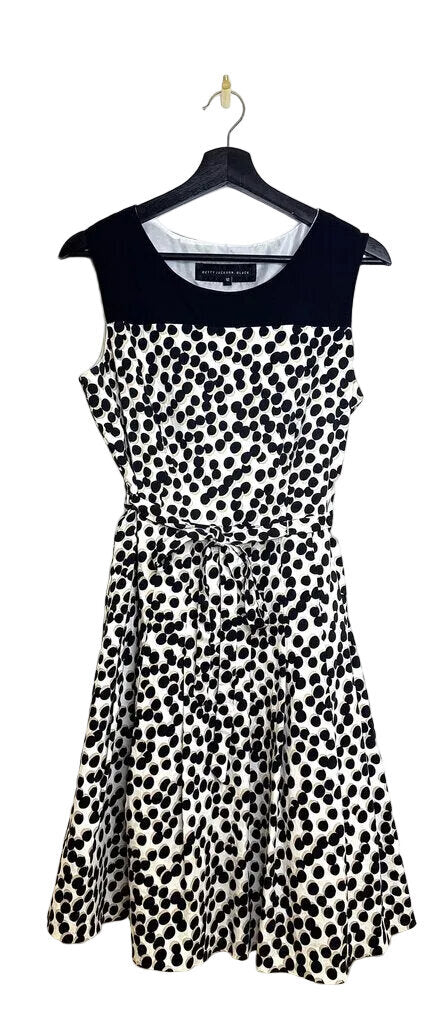 Betty Jackson Black Polka Dot Dress