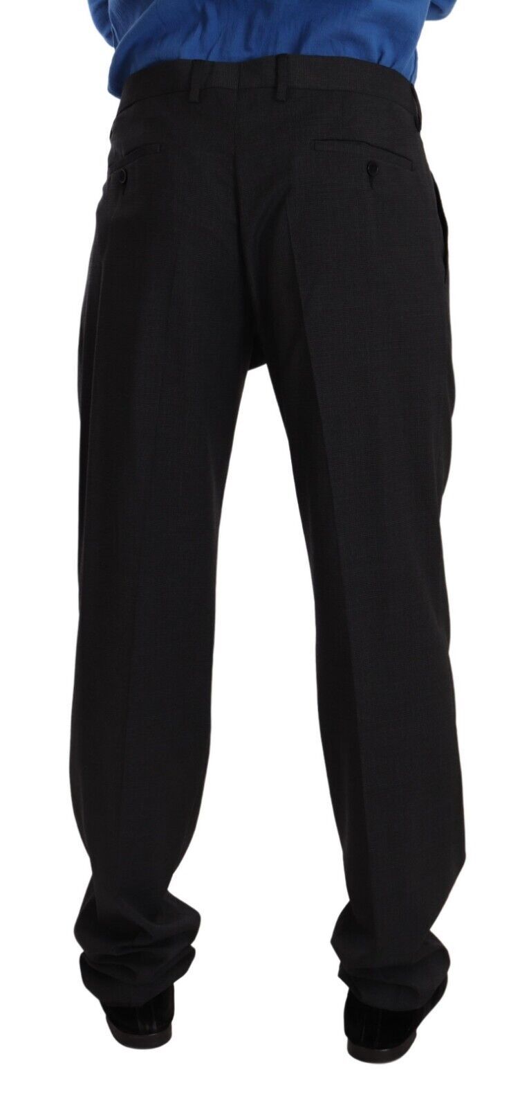 New Dolce & Gabbana Gray Dress Trouser VENTANNI Dress Pants