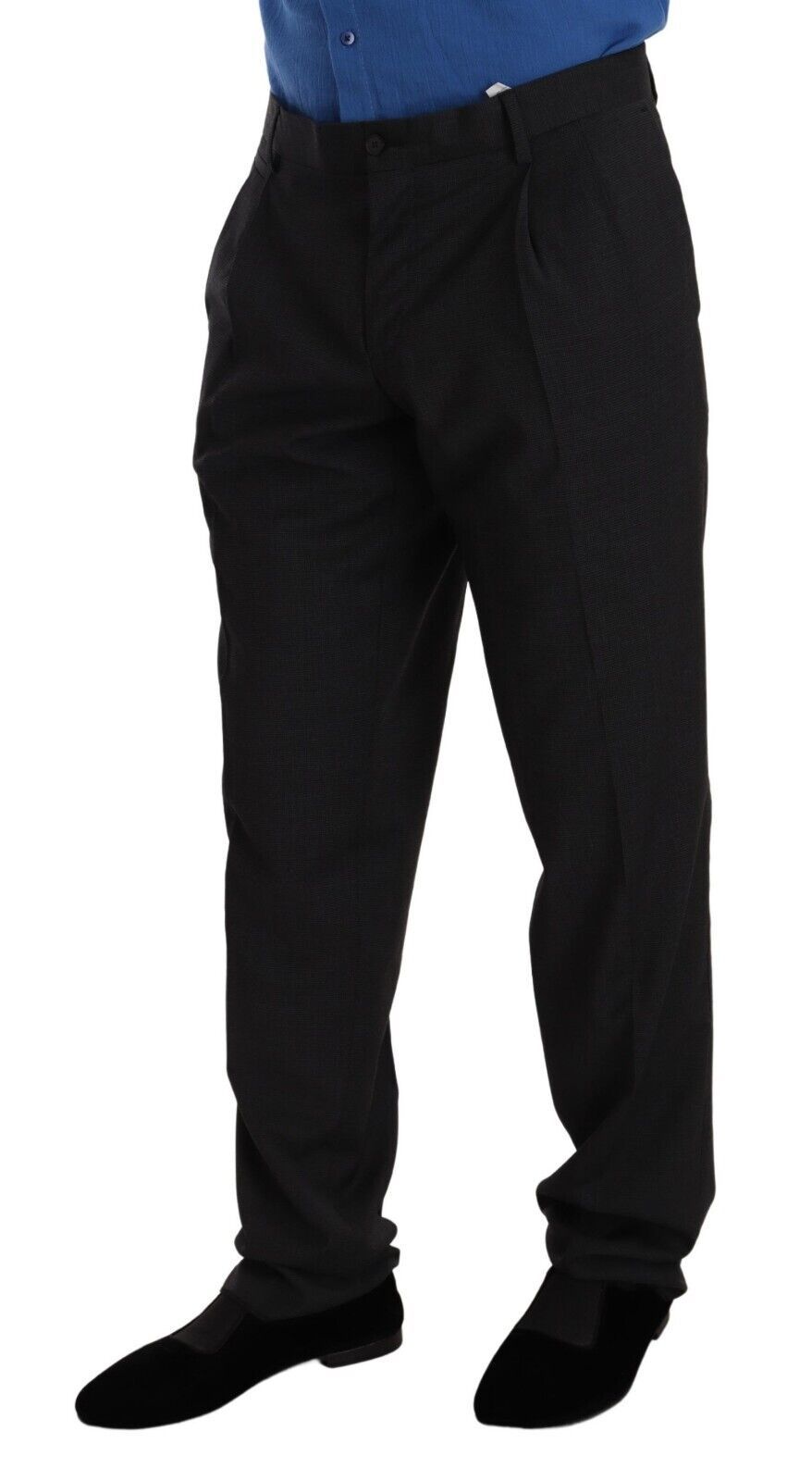 New Dolce & Gabbana Gray Dress Trouser VENTANNI Dress Pants