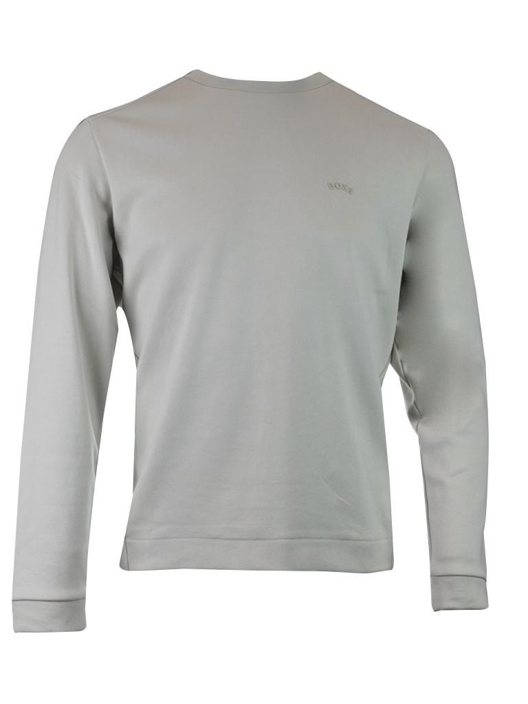 Hugo s Beige Cotton Round Neck Sweatshirt