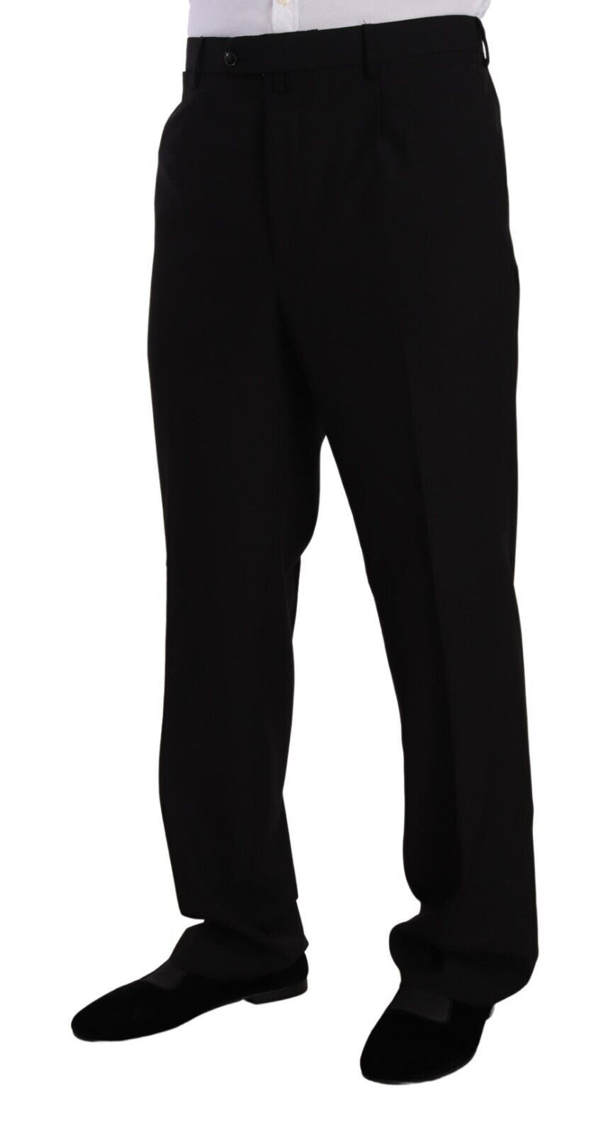 Domenico Tagliente Black Single Breasted Formal Suit