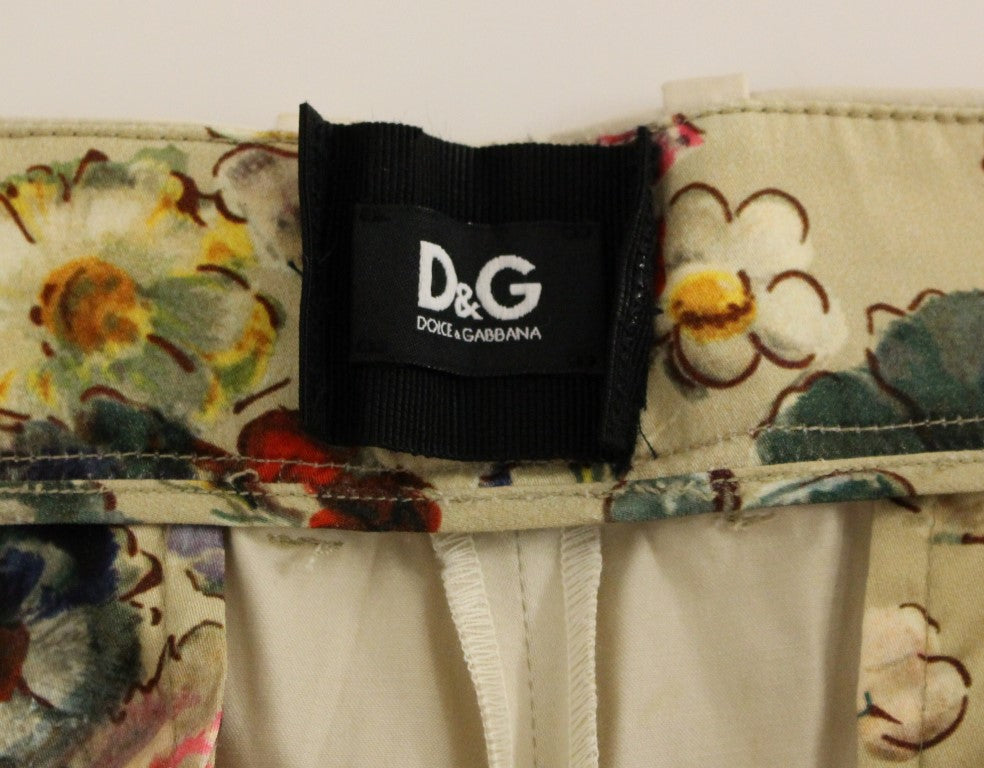 Dolce & Gabbana Beige Cotton Chinos Pants - PreLoved & Luxe