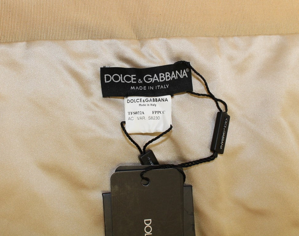 Dolce & Gabbana Beige MINK Fur Scarf Foulard Neck Wrap - PreLoved & Luxe